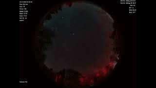 2026-01-19 Aurora Boreala vazuta din Poiana Rusca