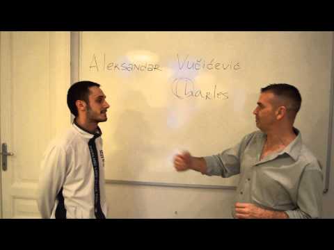 Discussing  the Difference between Č and Ć with a Serb Student