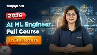 AI Machine Learning Engineer Full Course 2026 | AI And Machine Learning Tutorial | Simplilearn