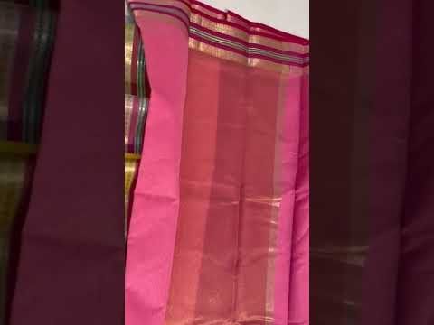 Banarasi maheshwari cotton silk saree #traditionalwear#saree#dress#jewelery #newcollection