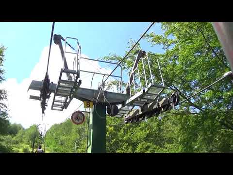 Risalita integrale seggiovia Marchisio Doppelmayr "Monte Gropà" - Caldirola (AL) / Chairlift