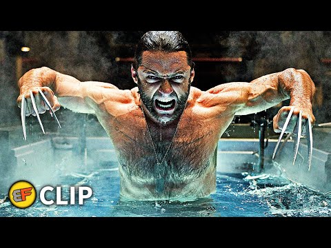 Wolverine Escapes From Weapon X Facility Scene | X-Men Origins Wolverine (2009) Movie Clip HD 4K