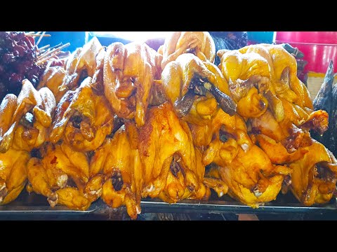 Tons Of Massive Street Foods Sold At Kien Svay Tourist Destination, Cambodian Street Food