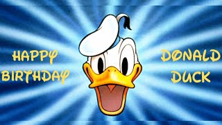 Happy Birthday Donald Duck - Donald Duck's Golden Jubilee - Splashdance - 1984