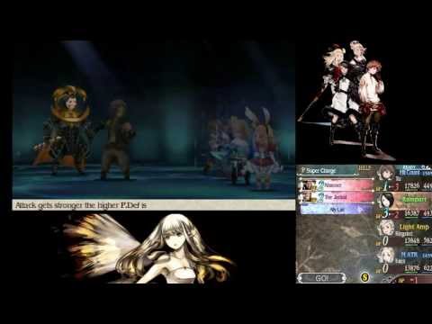 Bravely Default [Hard] Boss Team: Khamer, Jackal, Praline