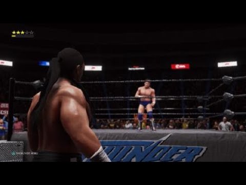 "Rowdy" Roddy Piper vs. Steve Mongo McMichael | WCW/nWo Thunder: WWE 2K20 Dream Match