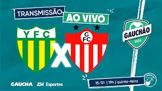 JOGO COMPLETO: YPIRANGA 1 X 1 GUARANY DE BAGÉ | GAUCHÃO 2026 | 15/01/2026