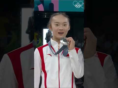 This #Paris2024 podium moment still has us in our feelings! 🥹 #Olympics