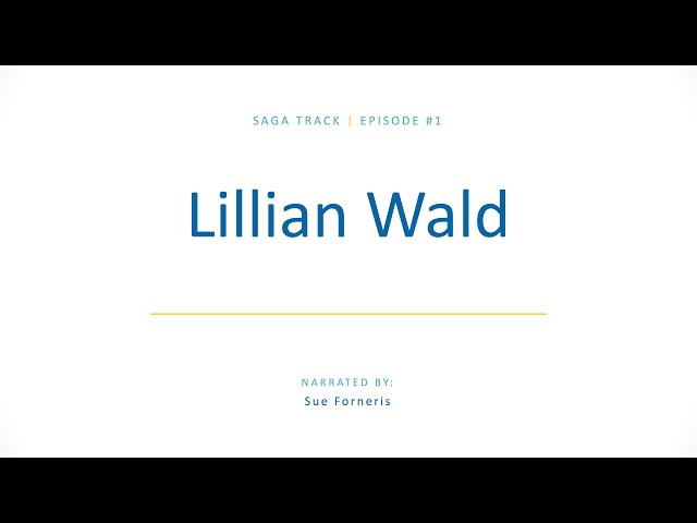 Video Pronunciation of Lillian wald in English