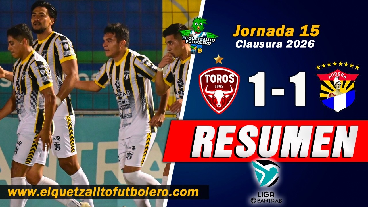 Deportivo Malacateco vs Aurora Highlights