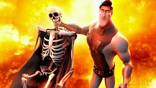 The story of the superhero who faked his death | Megamind | CLIP