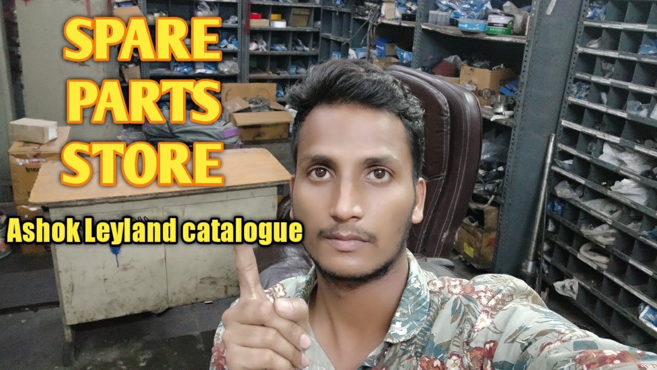 Auto spare parts store । Fully information about Ashok Leyland catalogue in hindi #Automechineindia