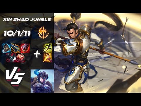 JUNGLE Xin Zhao vs Sejuani - EU Challenger Patch 25.S2.7