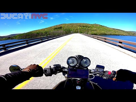 Ducating from Catskills to NYC - Pt 2 - Pepacton Reservoir  and twisty Route 30 v1001