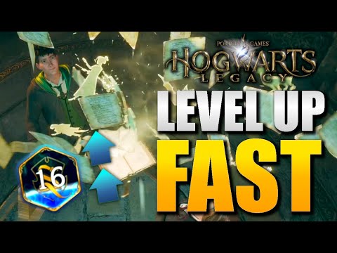 Hogwarts Legacy - Fastest Ways to LEVEL UP +  Best XP Farm