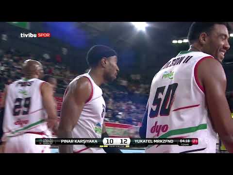 Maç Özeti:Pınar Karşıyaka - Yukatel Merkezefendi Belediyesi Basket 22.Hafta Maç Özeti