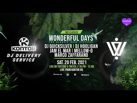 Wonderful Days - The Classic Rave Festival // Kontor DJ Delivery Service ?