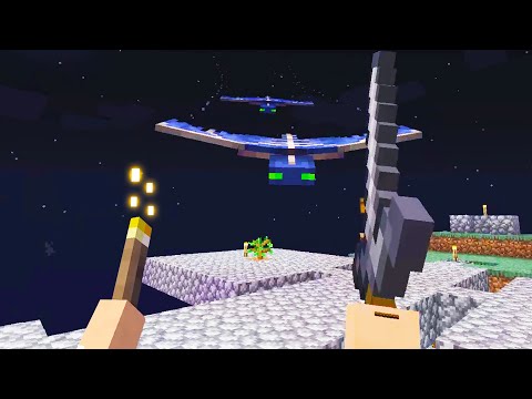 Blitz - Dying Is Terrifying in Virtual Reality Minecraft Skyblock
