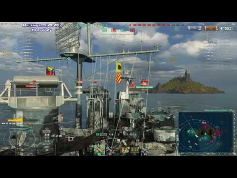 wows cleveland epic division 60k damages 145k credits heavyduty division gameplay