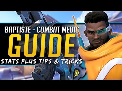 Overwatch Baptiste Guide - Tips & Tricks - All Abilities, Stats, and More!