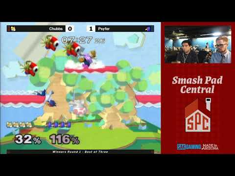 SPC 157 WR1 - Chubbs (Marth/Fox) vs Psyfer (Falco)