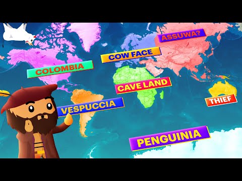 How Did the World's Continents Get Their Names?