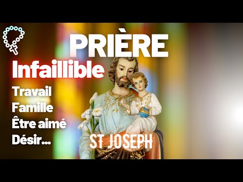 Infallible Prayer to St. Joseph • Novena | Work, Housing, Health, Family, Desire, Love