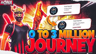 Thanks For 3 Million Subscribers || My 0 to 3 Million Journey || Void Gamer