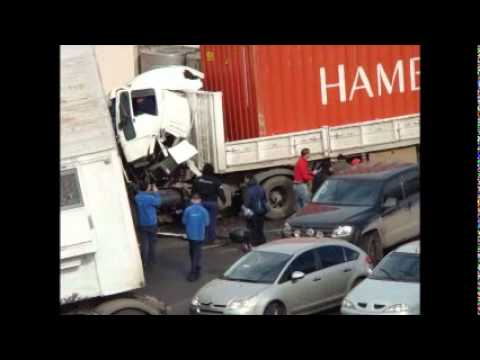 Accidente en la autopista 25 de Mayo AU1
