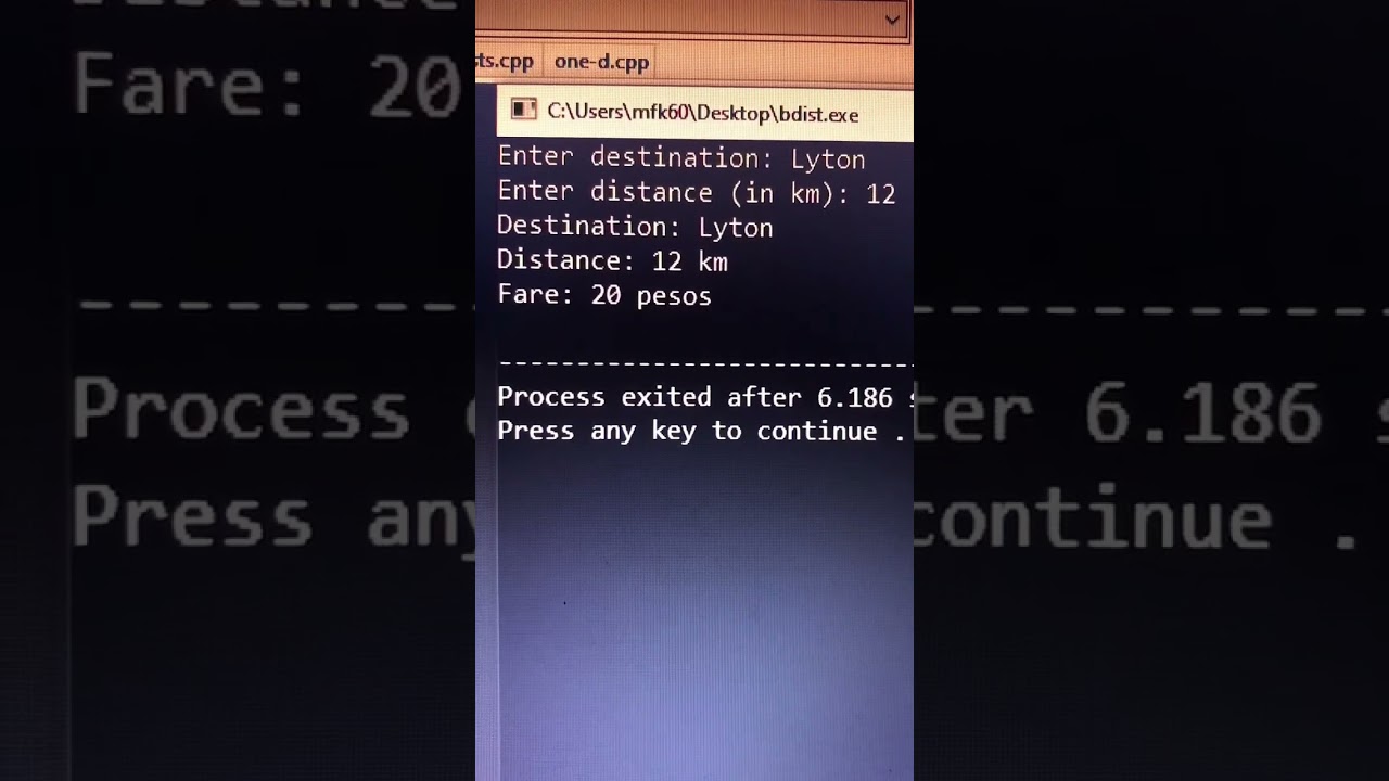 fare output c++#coders #codinglife #codingninja #codemasters #codelife #coding #code #cpp #coders