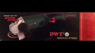 DWT WS08-125 TV - відео 3