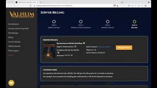 Rewardful Affiliate Demo - ValheimServerHosting.com