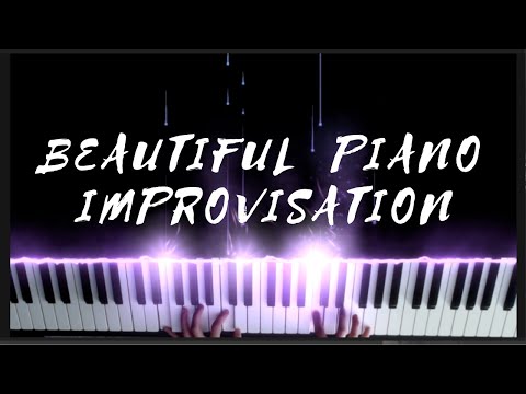 Beautiful piano improvisation - using SeeMusic to create visual effect