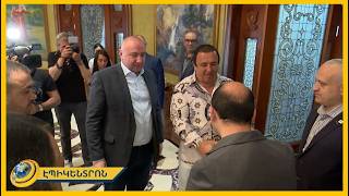 Գագիկ Ծառուկյանը հանդիպել է «Մայր Հայաստան» կուսակցության անդամների հետ