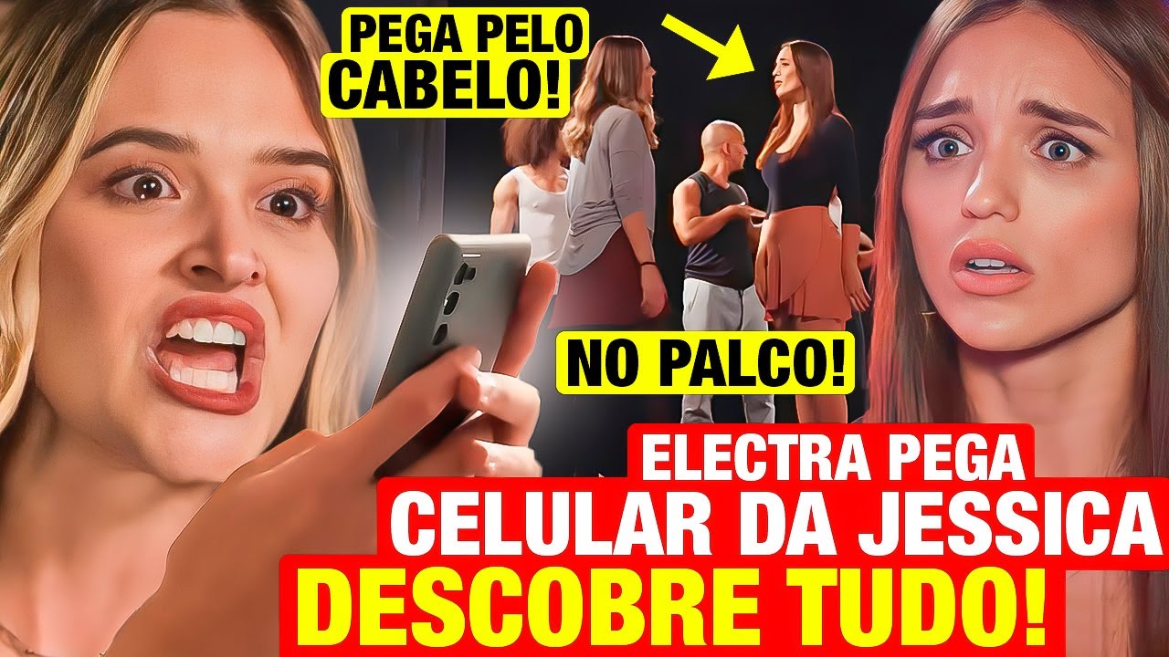FAMÍLIA É TUDO: Electra PEGA O CELULAR DA JÉSSICA ESCONDIDO e descobre tudo! Resumo capítulo de hoje
