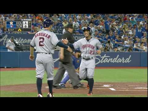 HOU AT TOR - August 13, 2016