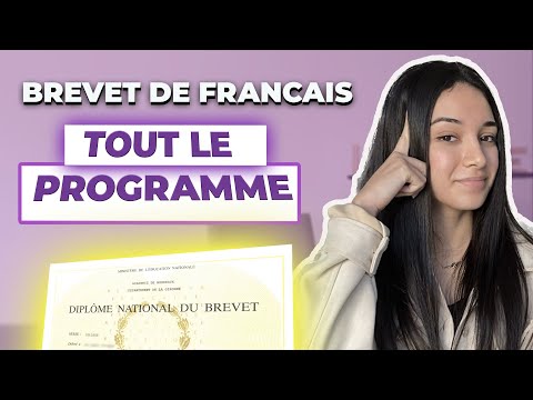 BREVET de FRANÇAIS 2023 : TOUT le programme en 30 minutes