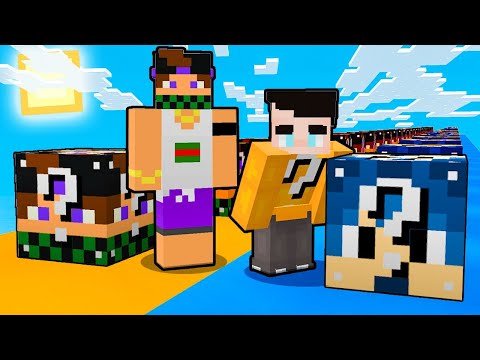 HO GIOCATO con I LUCKYBLOCK DI STEF CONTRO MARCY (RUOTA)