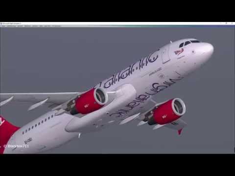FSLabs A320-X Advanced: LVO Fully Automatic Approach EGLL