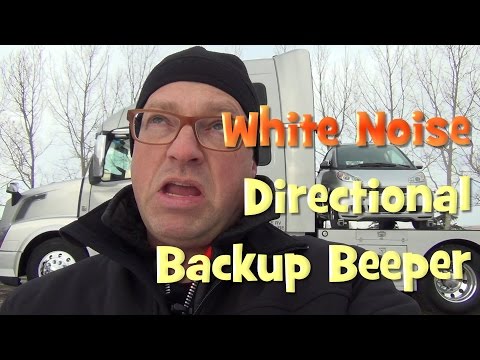 The Coolest Backup Beeper on an RVHauler White Noise Backup