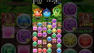 パズドラ超初心者初めて1週間のランク200目指す動画
