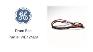 General Electric Drum Belt – Part #: WE12M29