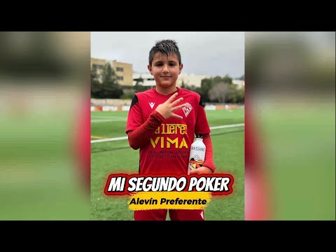 4️⃣🃏 MI 2° POKER en @penyaarrabal ALEVIN PREFERENTE ⚽️