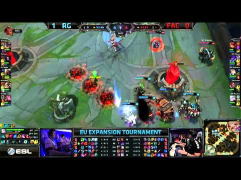 Reason Gaming vs n!faculty | Game 2 Highlights | 2015 EU LCS Expansion Tournament | G2 RG vs FAC