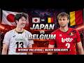 Japan Vs Belgium Epic Volleyball Highlights Men S VNL 2026