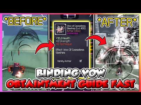 Jujutsu Infinite How To Get Binding Vows Fast + Full Guide! (CODES)