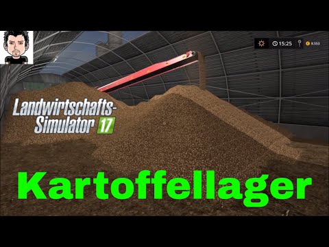 LS17 PS4 Goldcrest Valley #79 Potato Storage Farming Simulator 17