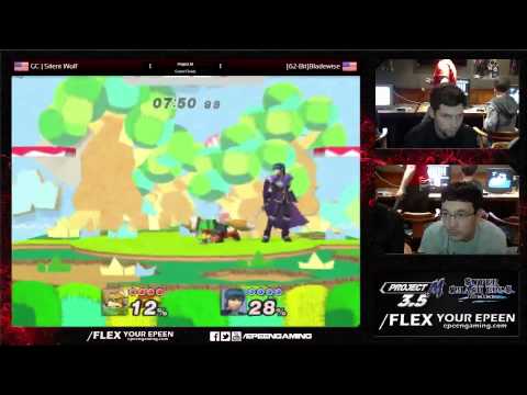 ePG Monthly - GC | Silent Wolf (Fox) Vs. [62-Bit]Bladewise (Marth) SSBPM (Grand Finals) - Project M