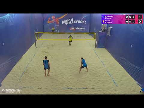 15:10 A.Horoshko / S.Borets - B.Isakov / M.Kyselov |Winners Beach Volleyball