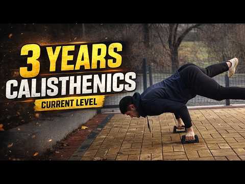 What 3 Years of Calisthenics Looks Like (Skills Showcase)